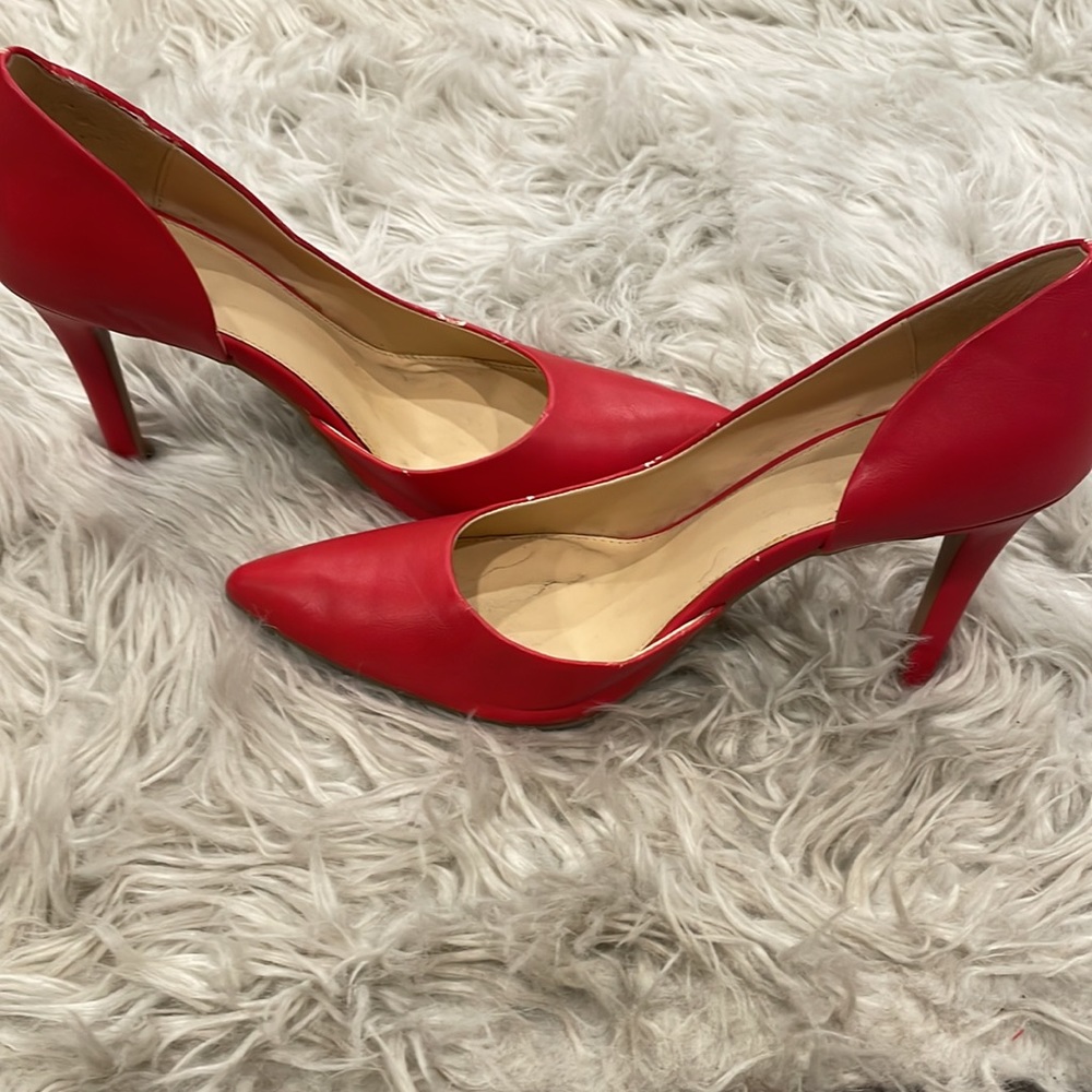 Red high heels size 9 - Picture 4 of 4